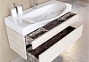 Мебель для ванной Aqwella 5 stars Бергамо подвесной 100 белый  № 3