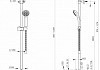 Душевая колонна Bravat Opal C со смесителем для ванны F6125183CP-A5-RUS № 2