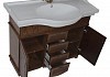 Комплект мебели для ванной Aquanet Луис 110 NEW темный орех 173200 173200 № 9