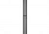 Полотенцесушитель электрический Teymi Helmi Inaro, 150х15, квадратный профиль, 3 секции, с таймером, графит матовый E90110 № 9