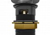 Донный клапан Teymi для раковины с переливом, черный T140104 № 6