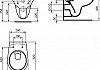Унитаз подвесной Ideal Standard Eurovit K881201 безободковый № 8