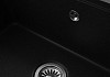 Мойка кухонная Teymi Helmi 57х50, черная матовая, веревка для сушки одежды в комплекте F10088 № 20