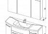 Комплект мебели для ванной Aquanet Тренто 120 венге 161096 161096 № 6