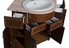Комплект мебели для ванной Aquanet Луис 70 NEW угловая темный орех 167689 167689 № 9
