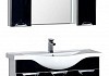 Комплект мебели для ванной Aquanet Асти 105 черная 178434