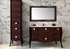 Комплект мебели для ванной Aquanet Мадонна 120 эбен с кристаллами Swarovski 171021