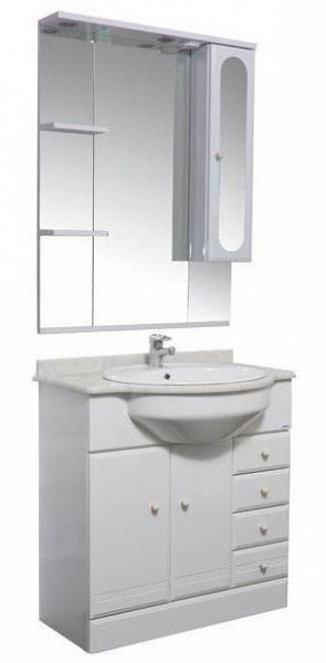 Комплект мебели для ванной Aquanet Марсель 80 161289