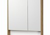 Зеркальный шкаф Акватон Сканди 70 белый, дуб рустикальный 1A252202SDZ90 1A252202SDZ90