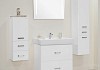 Комплект мебели для ванной Акватон Америна Н 80 белая 