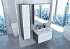 Комплект мебели для ванной Roca Ronda 70 белый глянец, антрацит  № 3