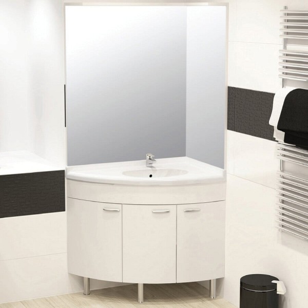 Комплект мебели для ванной Aquanet Корнер Close R