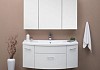 Комплект мебели для ванной Aquanet Тренто 120 белая 161161