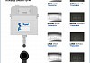 Комплект Teymi "Готовое решение": Бачок скрытого монтажа Aina T70012 + кнопка Lina черная + приставной унитаз Lina HD с микролифтом + крепеж T70816 № 16