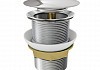 Донный клапан Teymi для раковины без перелива, хром, веревка для сушки одежды в комплекте F10085 № 5