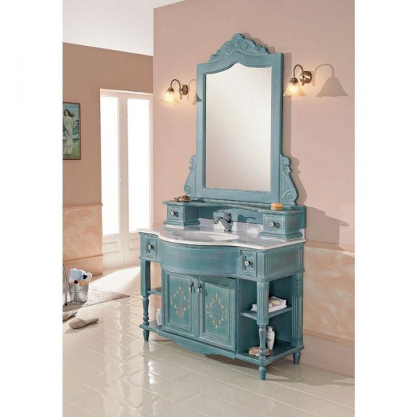 Комплект мебели для ванной Cezares Moro светло зеленый