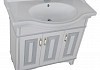 Комплект мебели для ванной Aquanet Валенса 100 белый краколет/серебро 180452 180452 № 5