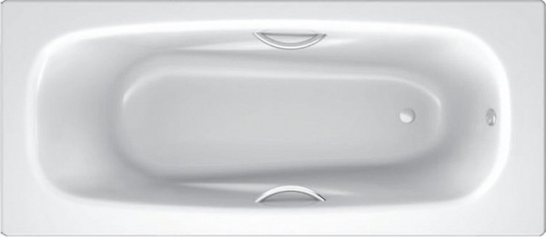 Ванна стальная BLB Universal Anatomica HG B75L handles 170x75 с отверстиями под ручки