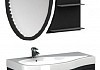 Комплект мебели для ванной Aquanet Опера 115 черная с ящиком L 169449