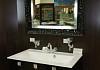Комплект мебели для ванной Aquanet Мадонна 90 черная с кристаллами Swarovski 168918 № 2
