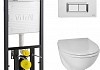 Комплект VitrA Arkitekt 9005B003-7211 кнопка хром