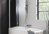 Шторка на ванну Huppe 501 Design pure 120 см (L)