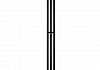 Полотенцесушитель электрический Teymi Helmi Inaro, 150х15, квадратный профиль, 3 секции, с таймером, черный матовый E90111 № 9