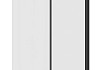 Шторка на ванну Teymi Anni 1400х1000, прозрачное стекло, профиль черный матовый, веревка для сушки одежды в комплекте F10110 № 20