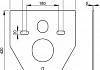 Система инсталляции для унитазов AlcaPlast Sadromodul AM101/1120 4 в 1 кнопка смыва хром/белая № 6