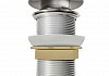 Донный клапан Teymi для раковины без перелива, хром, веревка для сушки одежды в комплекте F10085 № 4