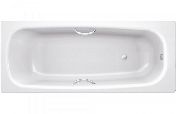 Ванна стальная Universal HG 170х75 с отверстиями для ручек, без ножек