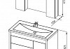 Комплект мебели для ванной Aquanet Тиана 90 венге 177138 177138 № 5