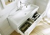 Комплект мебели для ванной Aqwella 5 stars Империя 80 белый глянец  № 4