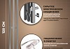 Полотенцесушитель электрический Маргроид Хелми Inaro 3 секции профильный, 120х15, таймер, скрытый монтаж, правое подключение, хром 4690569241233 № 4