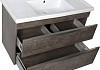 Комплект мебели для ванной Aquanet Эвора 100 дуб антик 183165 № 9