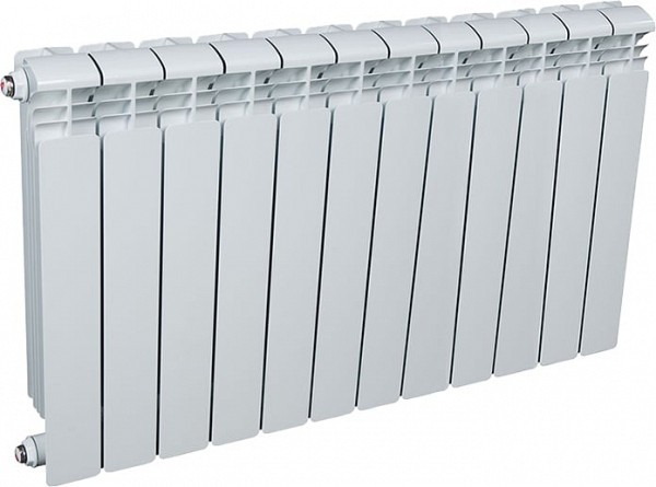 Радиатор алюминиевый Rifar Alum 500 12 секций для системы отопления дома, офиса, дачи и квартиры