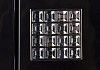 Комплект мебели для ванной Aquanet Мадонна 90 черная с кристаллами Swarovski 168918 № 9