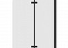 Шторка на ванну Teymi Anni 1400х1000, прозрачное стекло, профиль черный матовый, веревка для сушки одежды в комплекте F10110 № 6