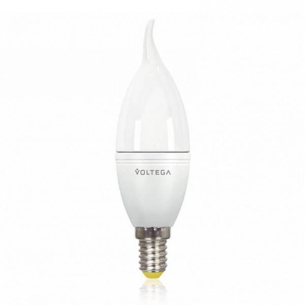 Лампа светодиодная E14 5.5W 2800К свеча на ветру матовая VG2-CW2E14warm5W 8339