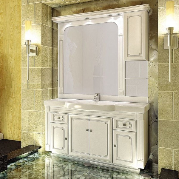 Комплект мебели для ванной Aquanet Фредерика new 140 171456