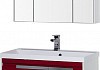 Комплект мебели для ванной Aquanet Тиволи 90 бордо 180566 № 6