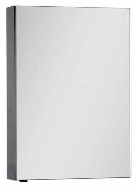 Зеркальный шкаф Aquanet Эвора 60 серый антрацит