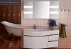 Комплект мебели для ванной Aquanet Опера 115 белая с ящиком L 169448