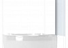 Шторка на ванну Aquanet AQ6 Cariba матовое стекло R № 3