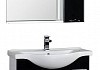 Комплект мебели для ванной Aquanet Асти 85 черная 178432