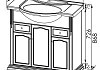 Комплект мебели для ванной Aquanet Тулуза 85 182035 182035 № 9