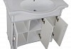 Комплект мебели для ванной Aquanet Валенса 90 белый краколет/серебро 180240 180240 № 6