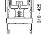 Комплект клап: спуск. FAST S/S + наливной Uni Bottom. С кнопкой глянцевый хром и крепежом, наполнительного клапана, с нижней подводкой, 1/2, латунь. Oliveira 122541 № 2