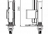 Наполнительный клапан AZOR COMBI. Универсальная подводка, 1/2, латунь, для бокового и для нижнего подключения воды. Oliveira 562560 № 2