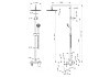 Душевая колонна со смесителем для ванны Bravat Opal R F6125183CP-A2-RUS № 5